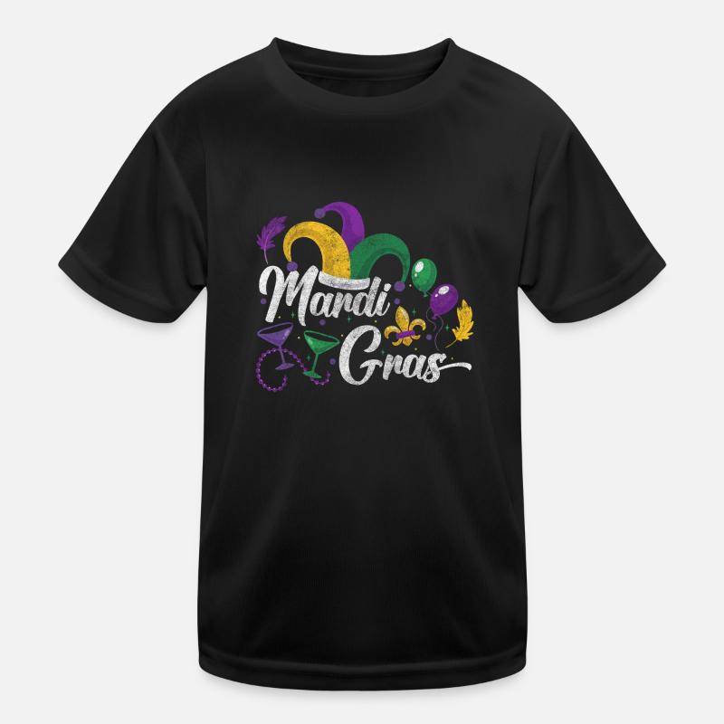 Carnival Celebration Colorful Kids Functional T-Shirt