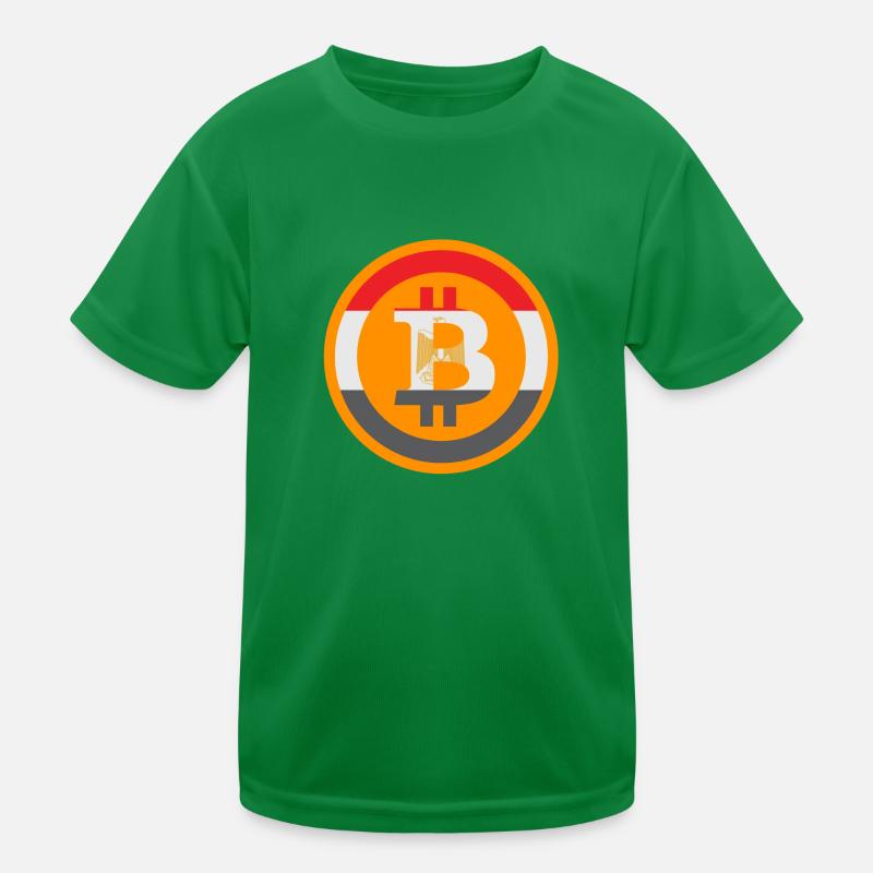 Bitcoin Egypt Kids Functional T-Shirt