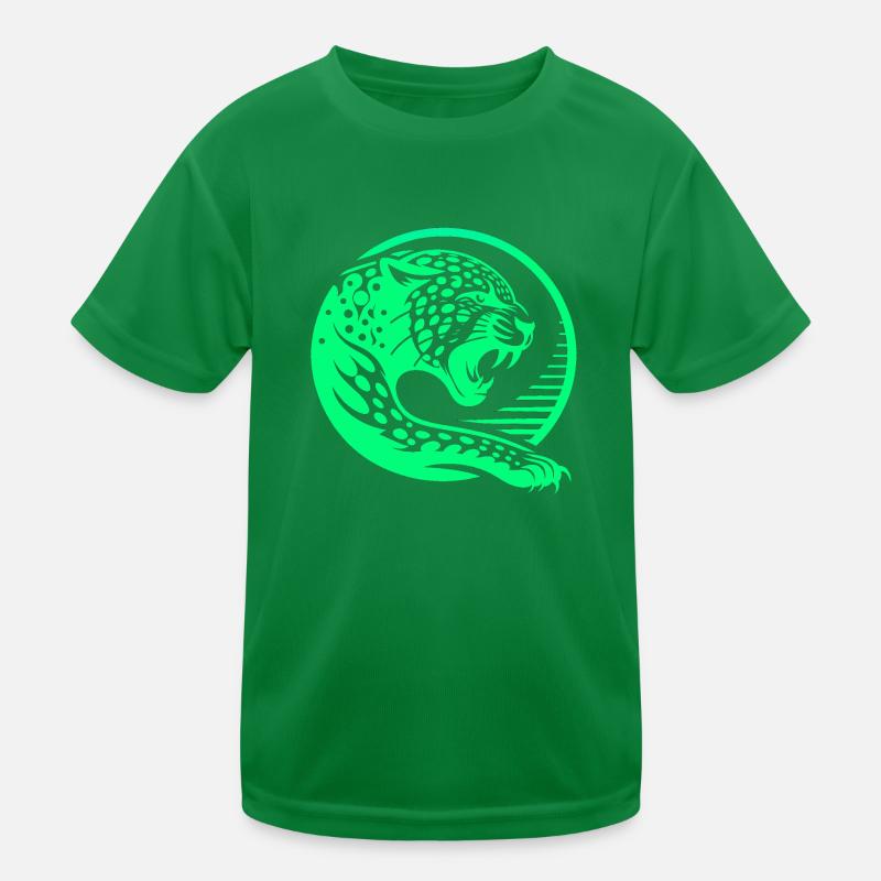 Tier Tierarten Kunst Wald Flora Kinder Funktions-T-Shirt