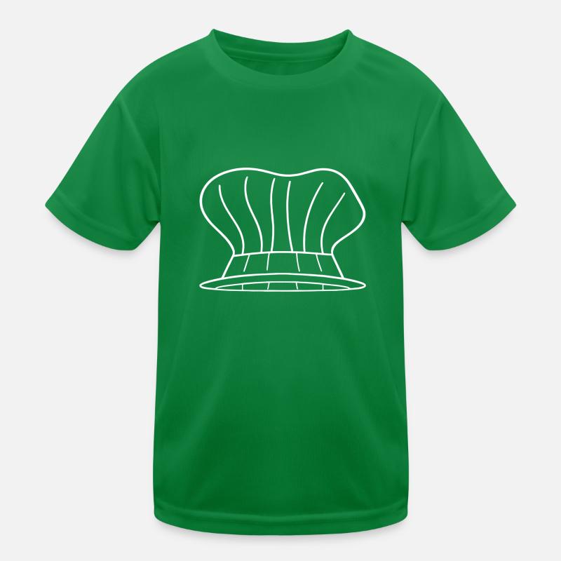 Chef's Hat, Hobby Chef, Funny Baker, Cooking Gift Kids Functional T-Shirt