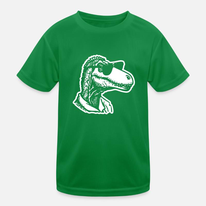 Dino Dinosaurier Kinder Funktions-T-Shirt
