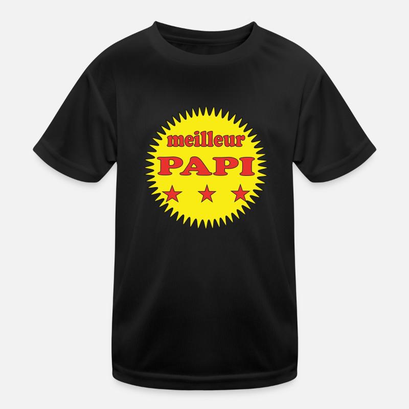 Bester Opa Kinder Funktions-T-Shirt