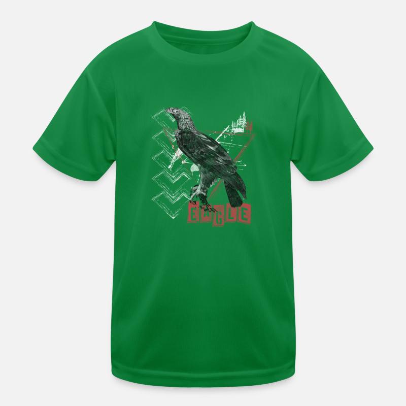 Trash Polka Drawing Wild Polka Kids Functional T-Shirt