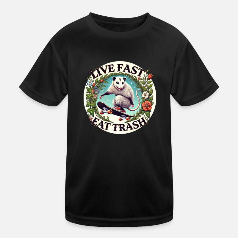 Manger des déchets T-shirt sport Enfant