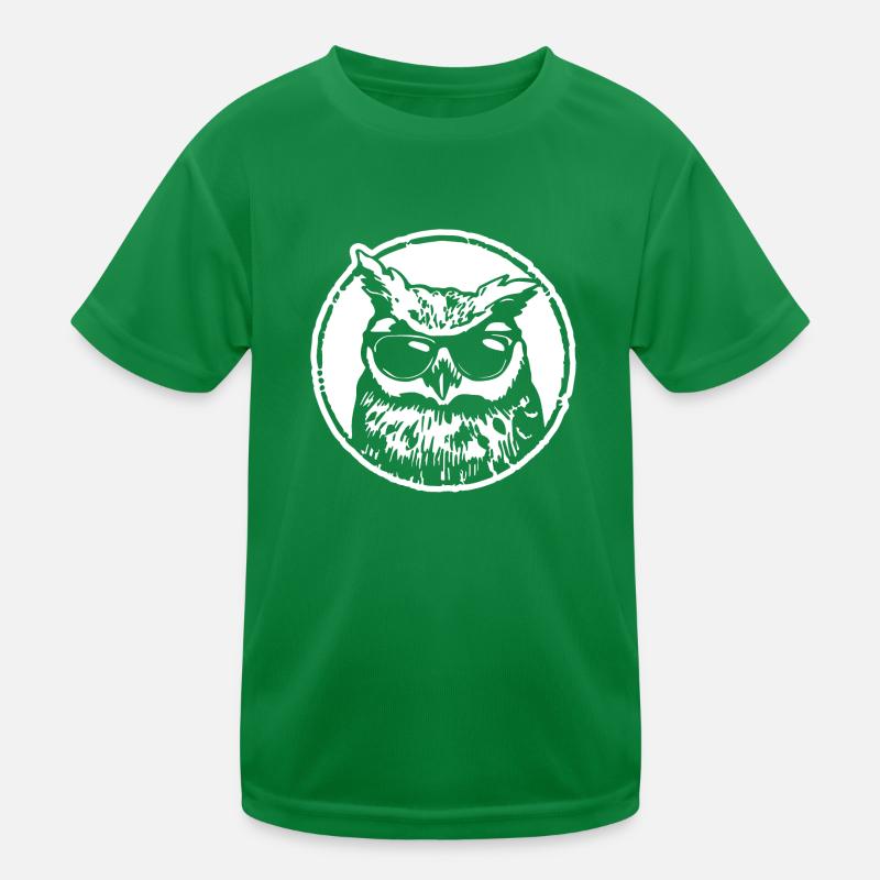 Eule Kinder Funktions-T-Shirt