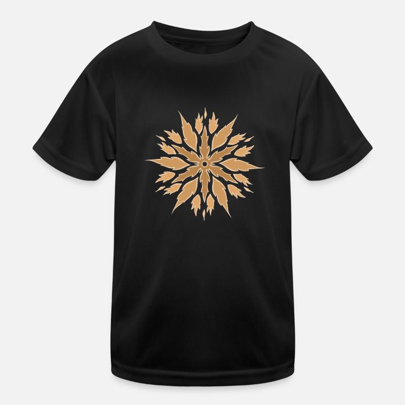 Middle Eastern Sun - Kids Functional T-Shirt - black