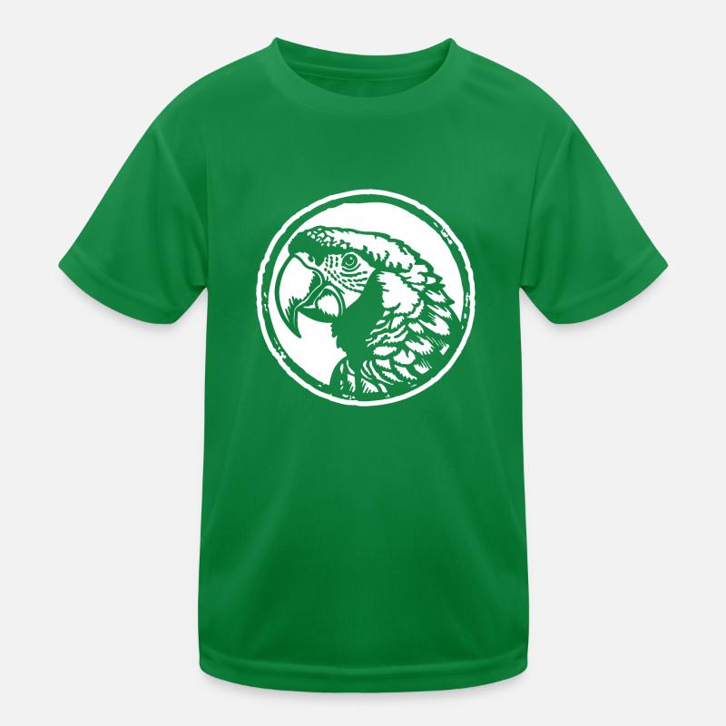 Perroquet oiseau T-shirt sport Enfant