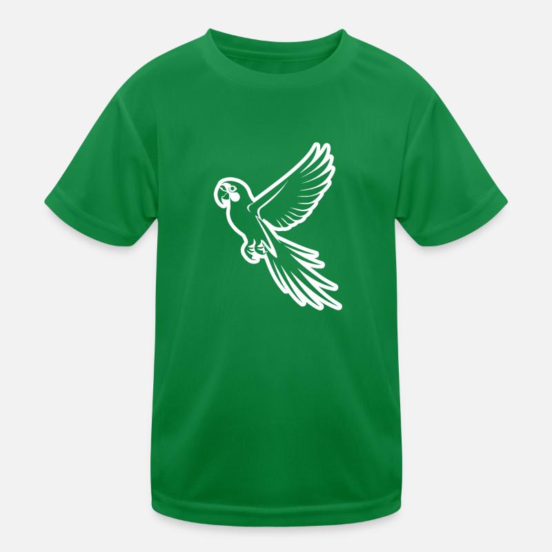 Perroquet oiseau T-shirt sport Enfant