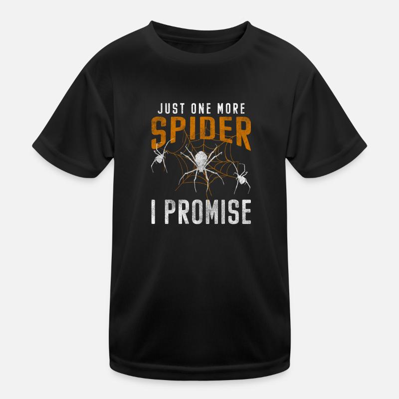 Spinnen Arachnide Giftig Phobie Kinder Funktions-T-Shirt