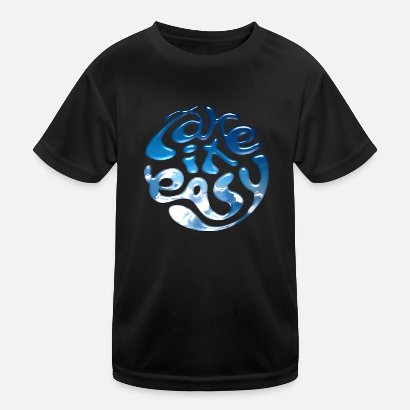 Machen Sie es gut - Kinder Funktions-T-Shirt - Schwarz