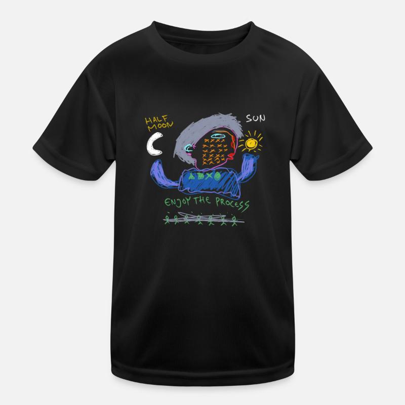 Enjoy the process Kids Functional T-Shirt