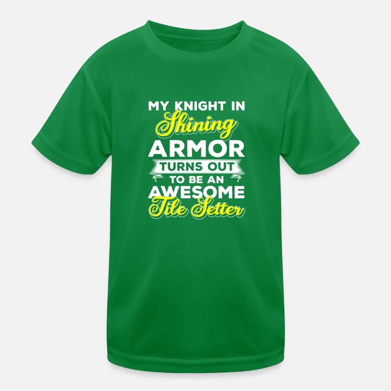 Formation de poseur de dalles T-shirt sport Enfant