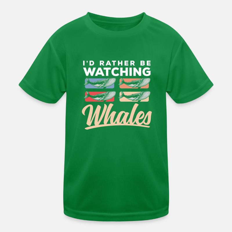 Havfisk Dyrevelfærd Funktionsshirt til børn