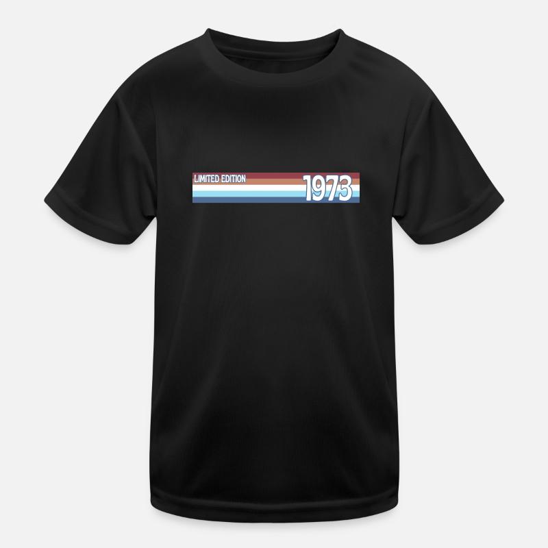 Retro 1973 Limitierte Auflage Kinder Funktions-T-Shirt