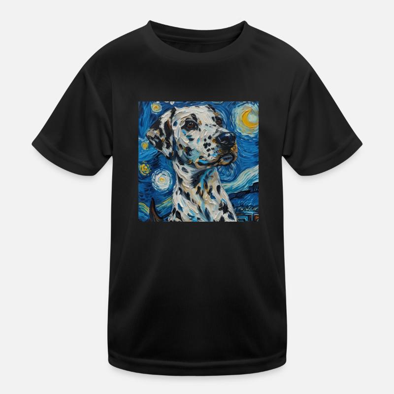 Dalmatian Kids Functional T-Shirt