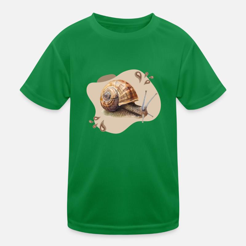 Snail Kids Functional T-Shirt
