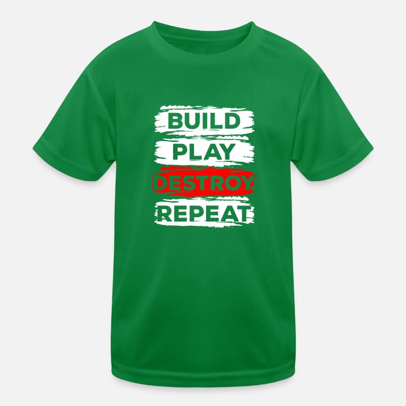 Blocs de serrage Souvenirs d’enfance T-shirt sport Enfant