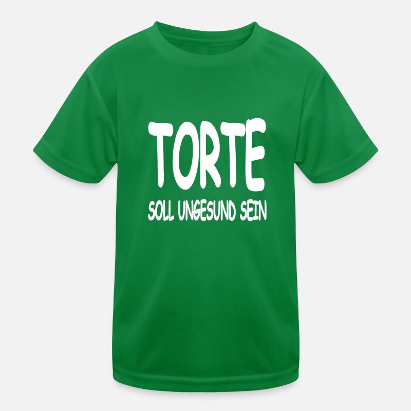 Torte Kinder Funktions-T-Shirt