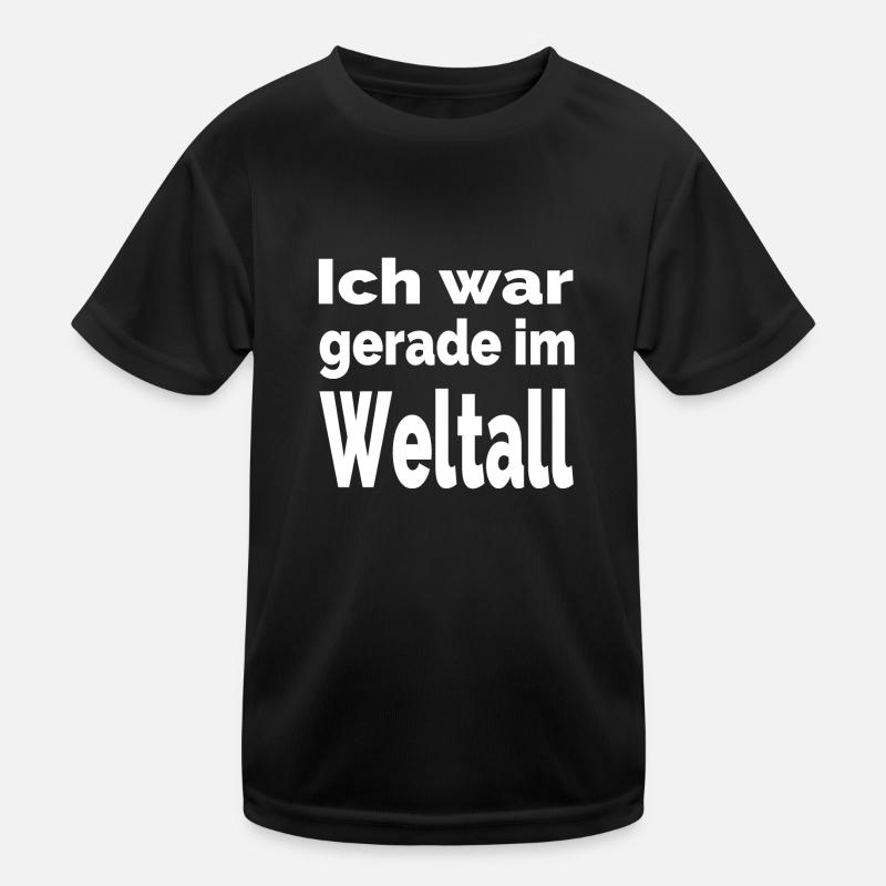Weltall Kinder Funktions-T-Shirt