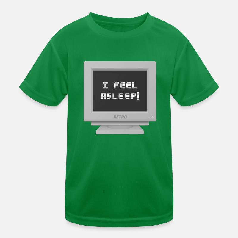CRT Design - Ich schlafe! Kinder Funktions-T-Shirt