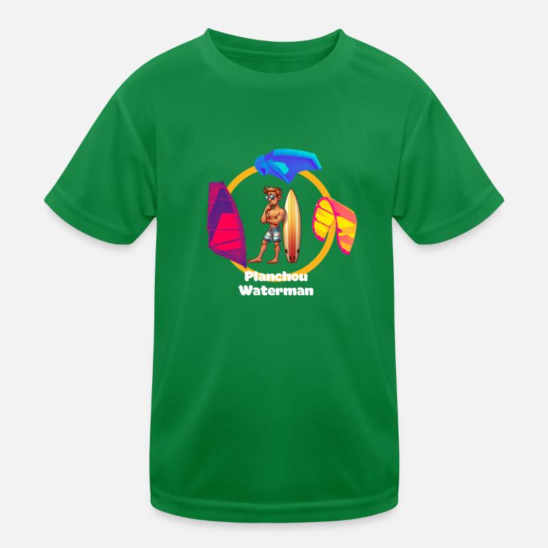 Make your choice wind kite wing pw transparent T-shirt sport Enfant