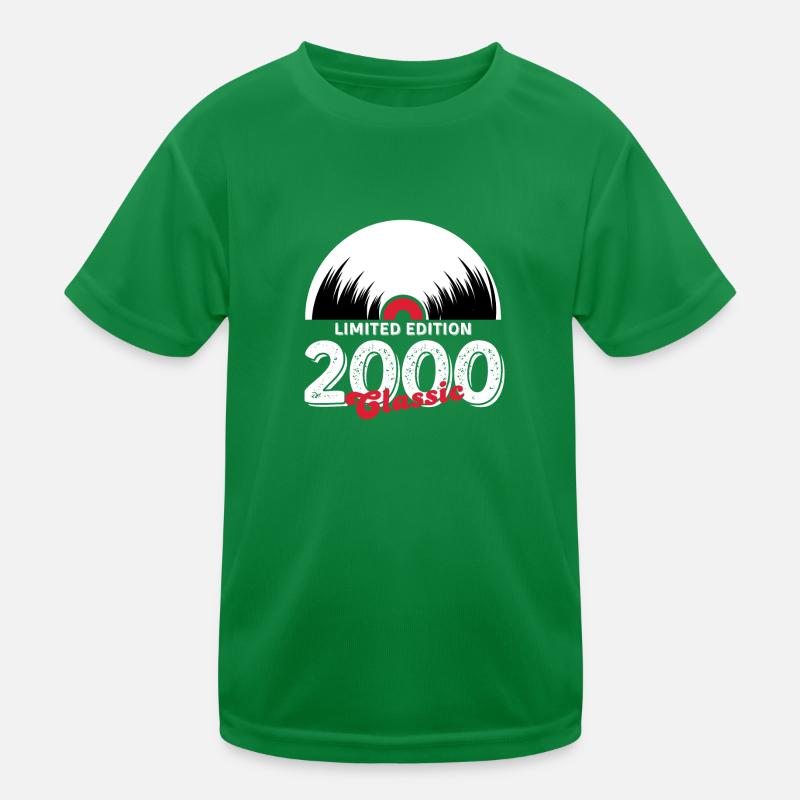 Limited edition 2000 Classic vinyle T-shirt sport Enfant