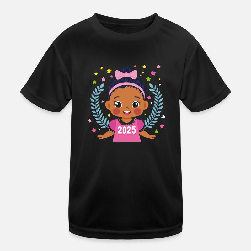 Kinder 2025 Kinder Funktions-T-Shirt