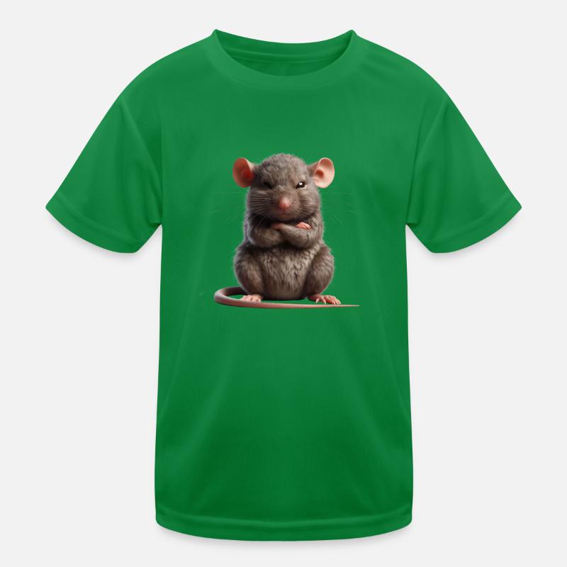Rat grim 1 Kids Functional T-Shirt