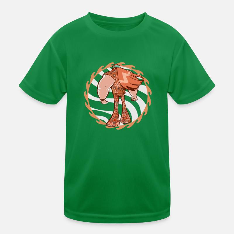 Starker Hippie Kinder Funktions-T-Shirt