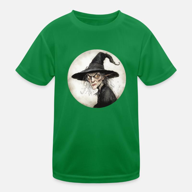 Witch Kids Functional T-Shirt