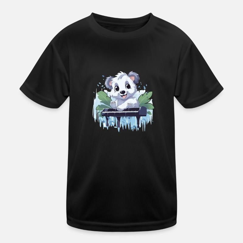 Melodischer Koala Kinder Funktions-T-Shirt