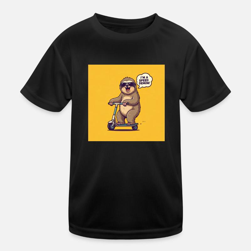FAULTIER SPEED DEMON Kinder Funktions-T-Shirt
