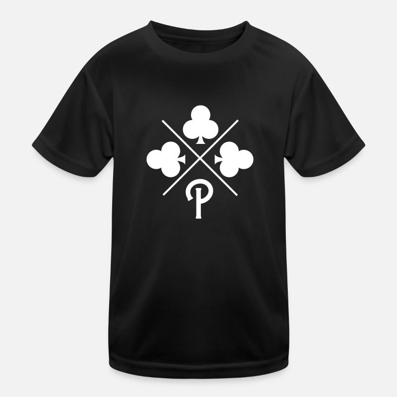 Lucky Clover Letter Kids Functional T-Shirt