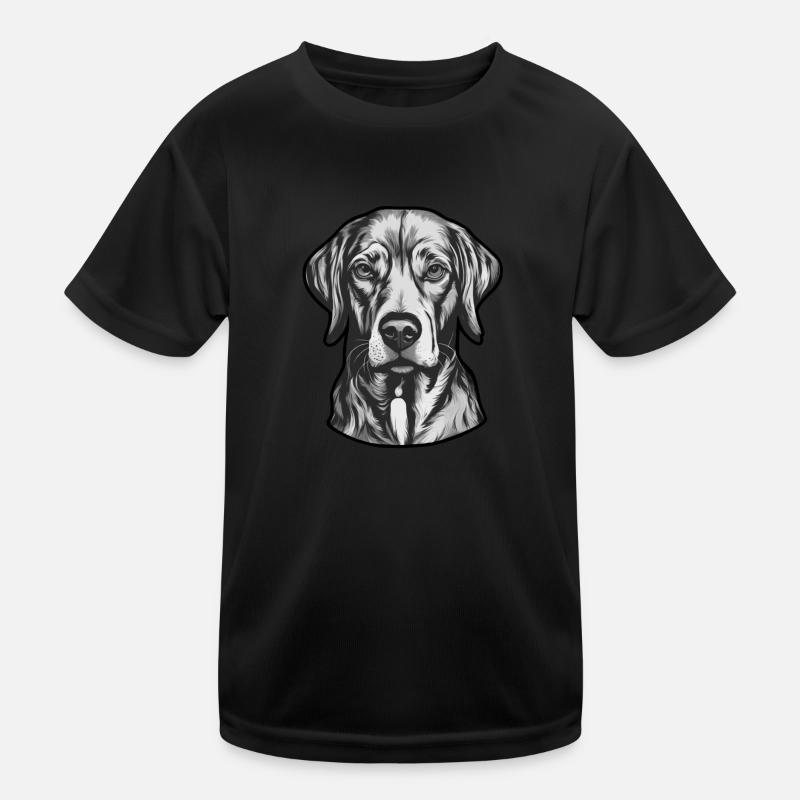 Hunde Gassi Liebe Hundefreund Kinder Funktions-T-Shirt