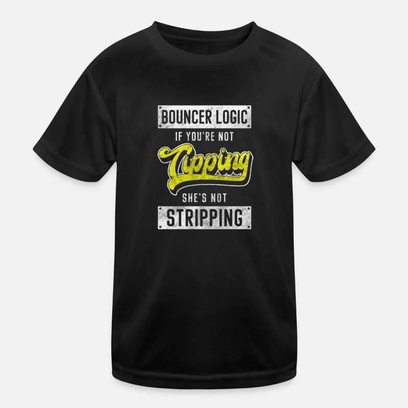 Sicherheitsdienst Schutz Kinder Funktions-T-Shirt