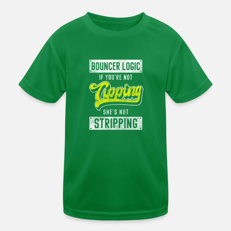 Security Service Protection Kids Functional T-Shirt