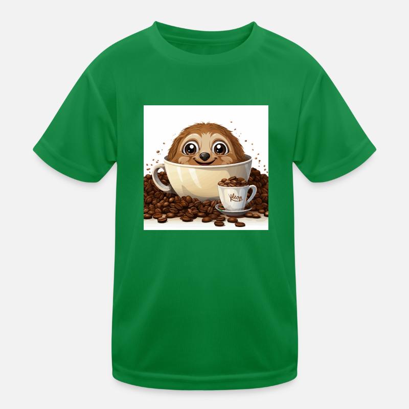 Le câlin de café T-shirt sport Enfant