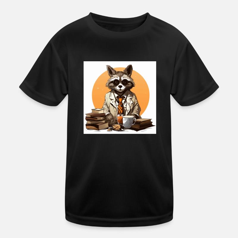 The Caffeine Scholar Kids Functional T-Shirt