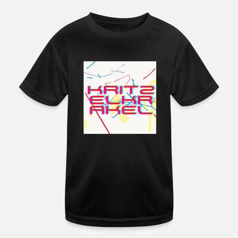 Doodle scribbles Kids Functional T-Shirt