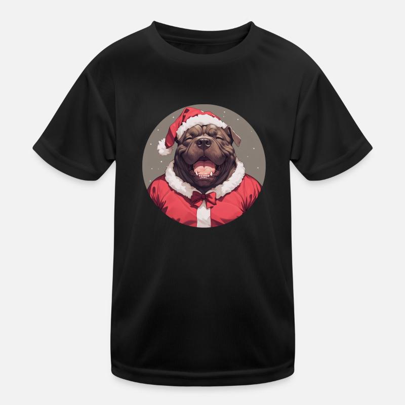 Motif de Noël avec un Cane Corso T-shirt sport Enfant