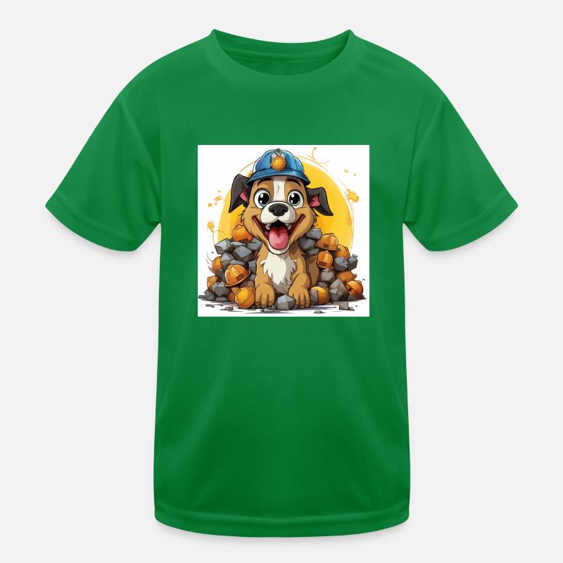 Le constructeur canin T-shirt sport Enfant