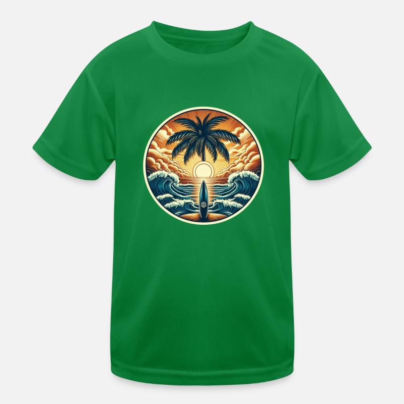 Logo du surfeur T-shirt sport Enfant
