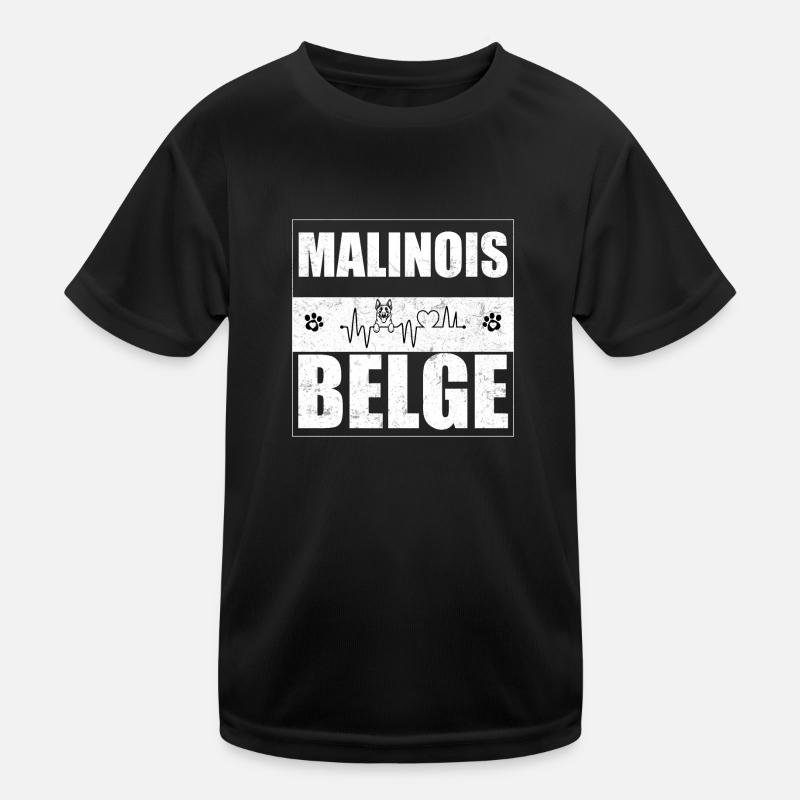 Belgian Malinois Belgian Malinois Kids Functional T-Shirt
