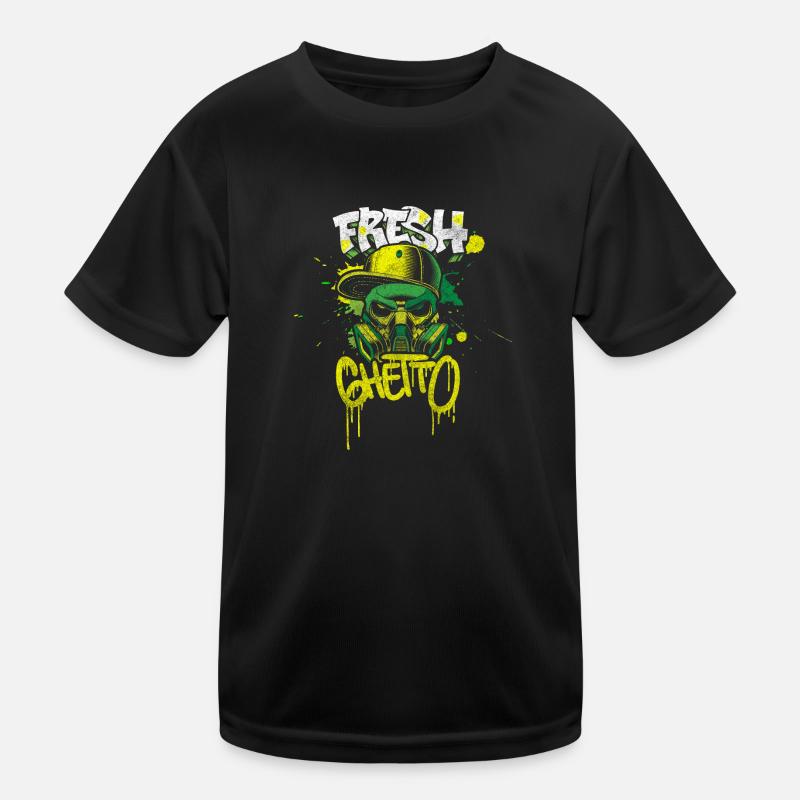 Graffiti Kunst Mode Auffällig Kinder Funktions-T-Shirt