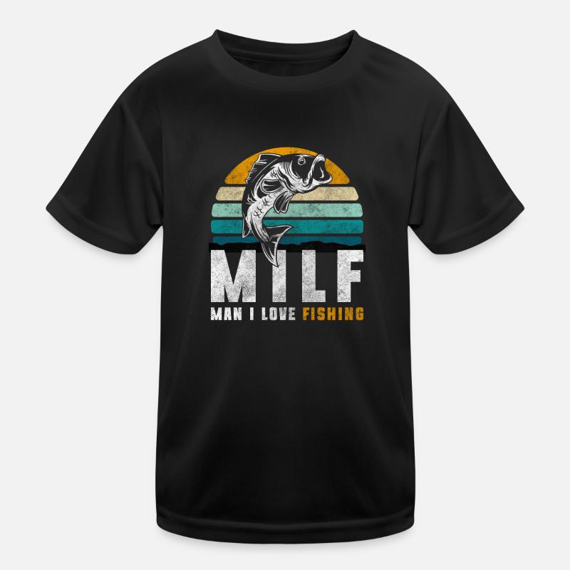 Fishing Pike Trip Perch Kids Functional T-Shirt