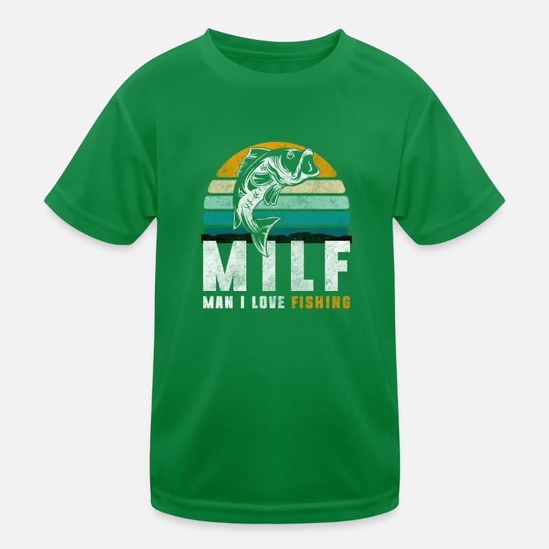 Fishing Pike Trip Perch Kids Functional T-Shirt