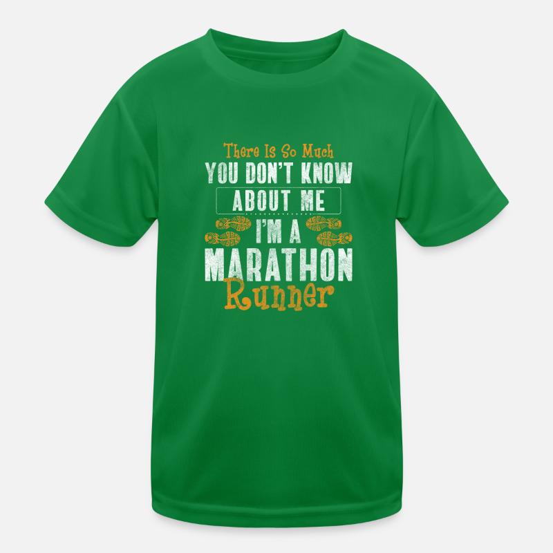 Marathon Sprinter Workout Kids Functional T-Shirt