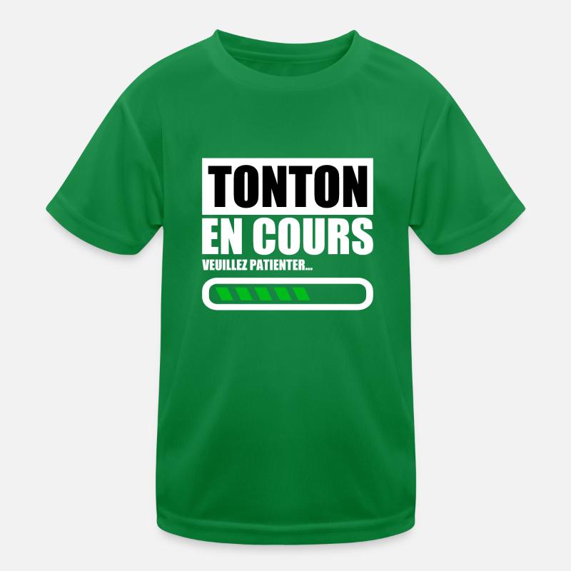 UNCLE(please wait) Kids Functional T-Shirt