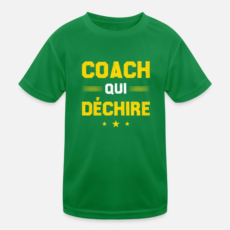 Coach Qui Déchire T-shirt sport Enfant