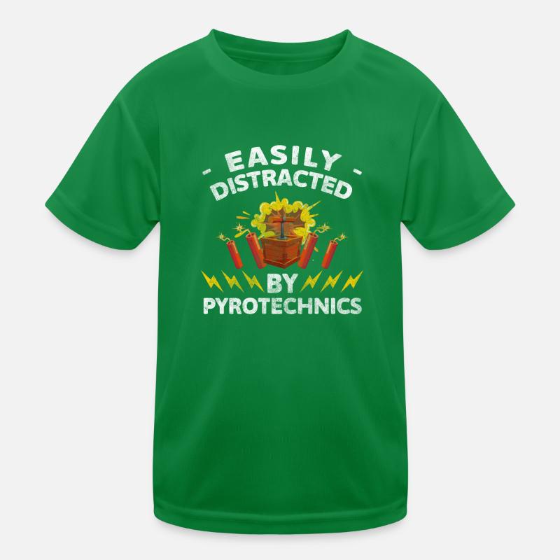 Point culminant du banger pyrotechnique T-shirt sport Enfant